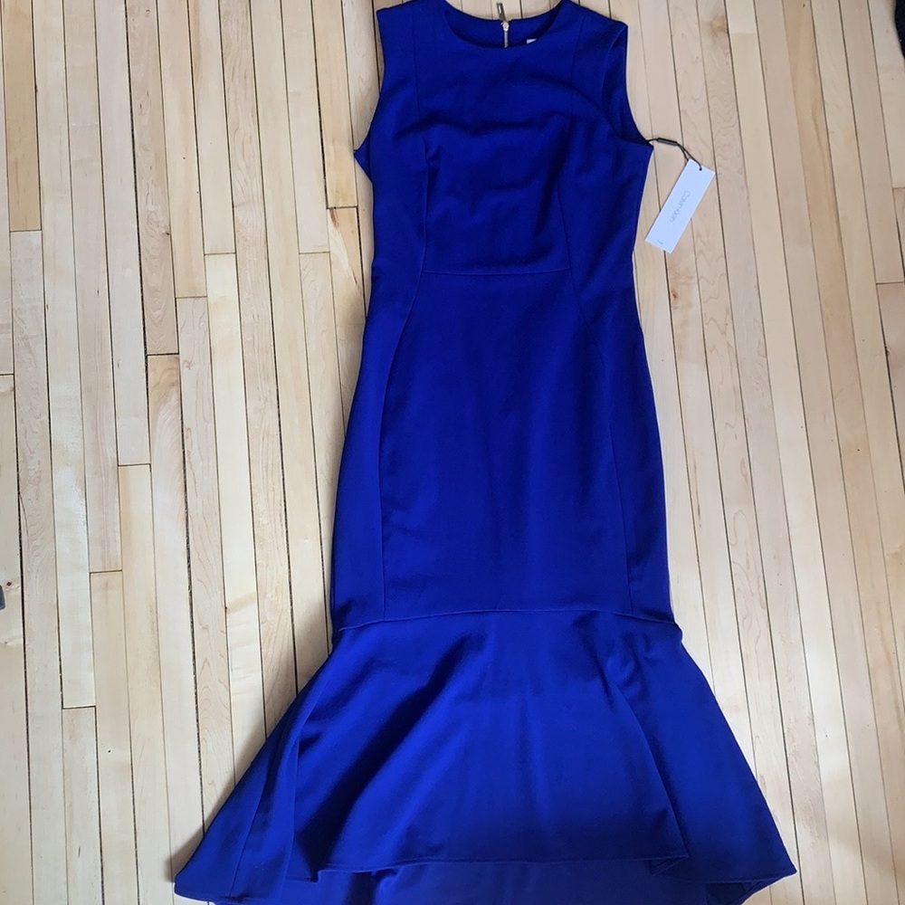 Calvin Klein blue dress